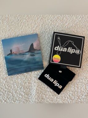 Dua Lipa Radical Optimism CD and Illusion necklace